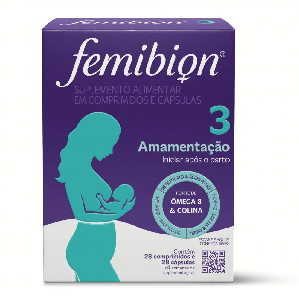 Polivitamínico Femibion 3 28 Comprimidos + 28 Cápsulas