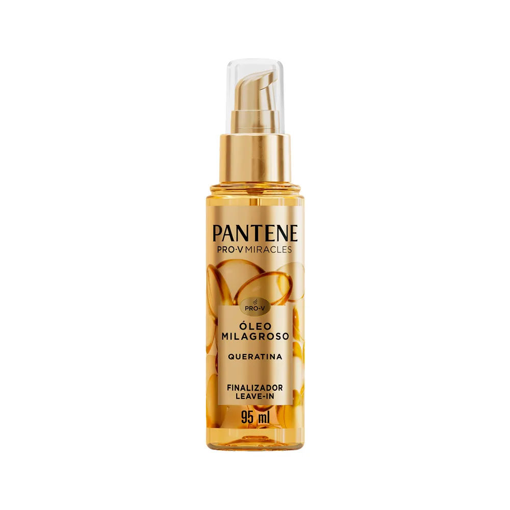 Leave-In Finalizador Pantene Óleo Milagroso Frasco 95ml