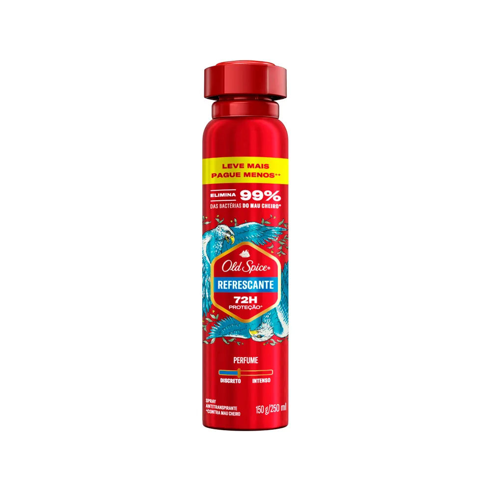 Desodorante Spray Old Spice Refrescante 250ml