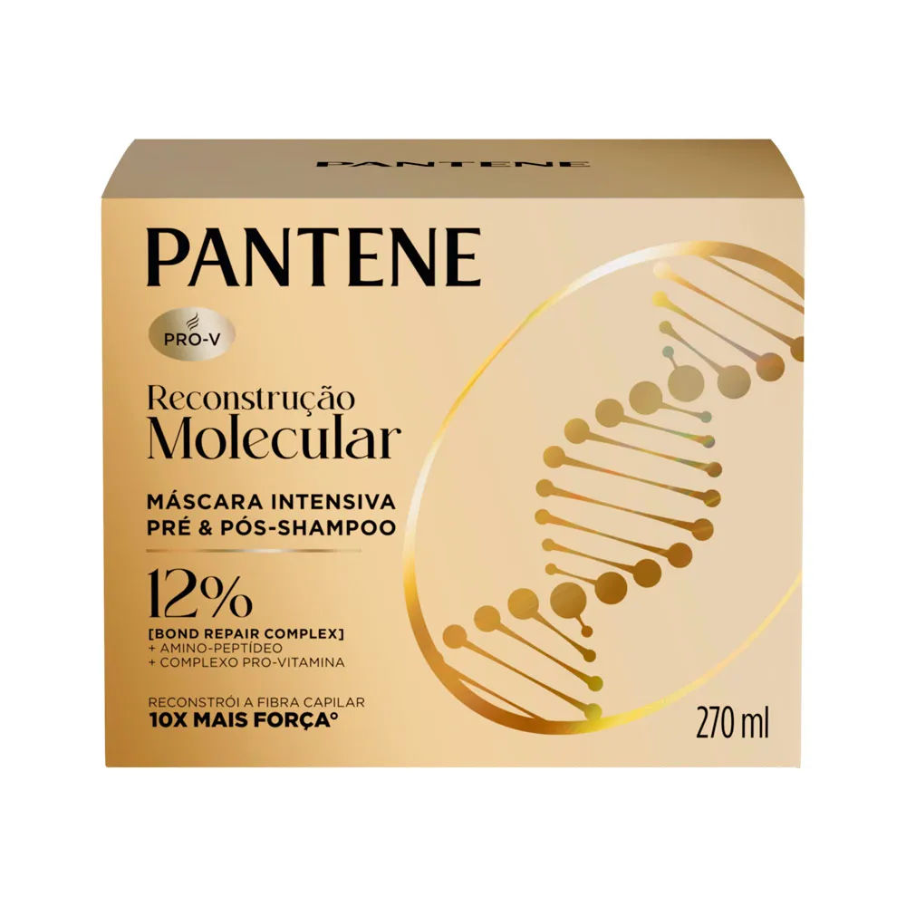 Máscara Capilar Pantene Molecular Bond Repair 270ml