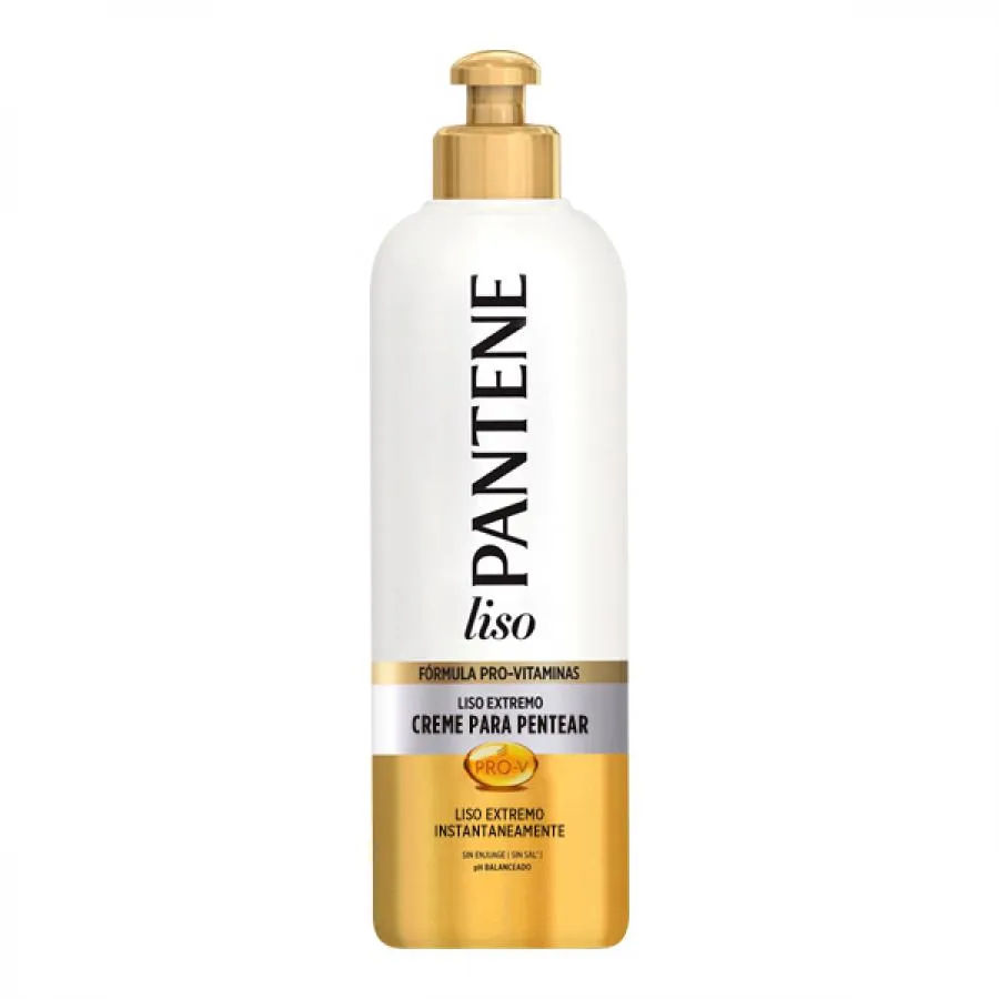 Creme Para Pentear Pantene Liso Extremo 240g