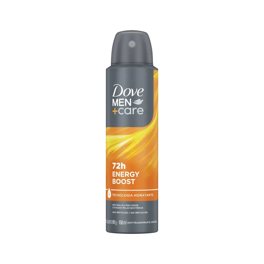 Desodorante Antitranspirante Aerossol Dove Men+Care Energy Boost 150ml