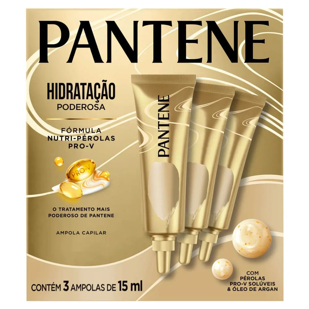 Ampola De Tratamento Capilar Pantene Hidratacao Poderosa