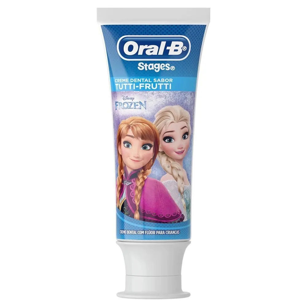 Creme Dental Infantil Oral-B Stages Frozen 100g
