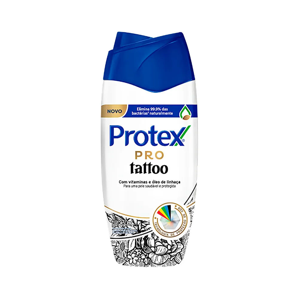 Sabonete Protex Pro Liquido Antibacteriano 230ml Tattoo