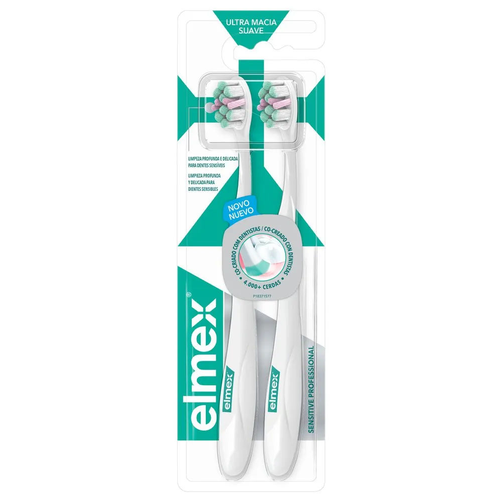 Escova de Dente Elmex Sensitive 2 unidades