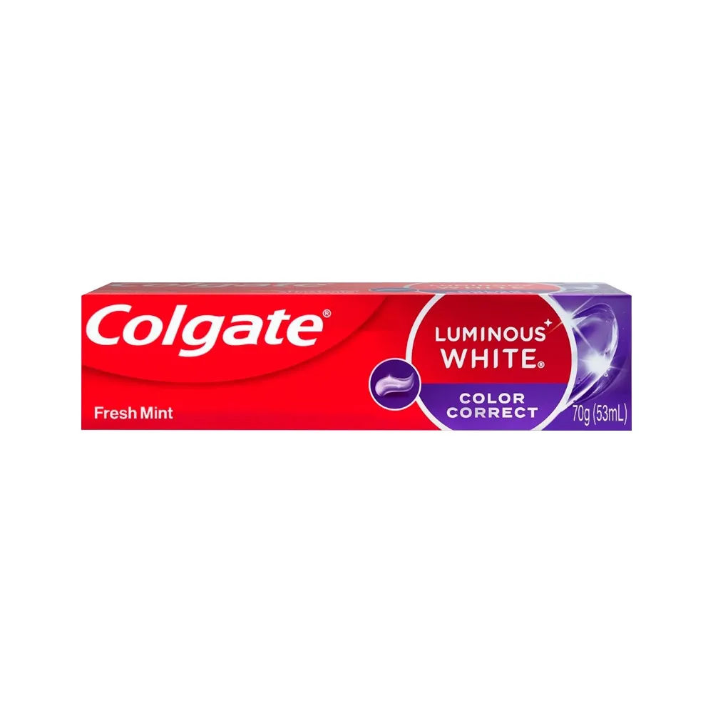 Creme Dental Colgate Luminous White Color Correct 70g