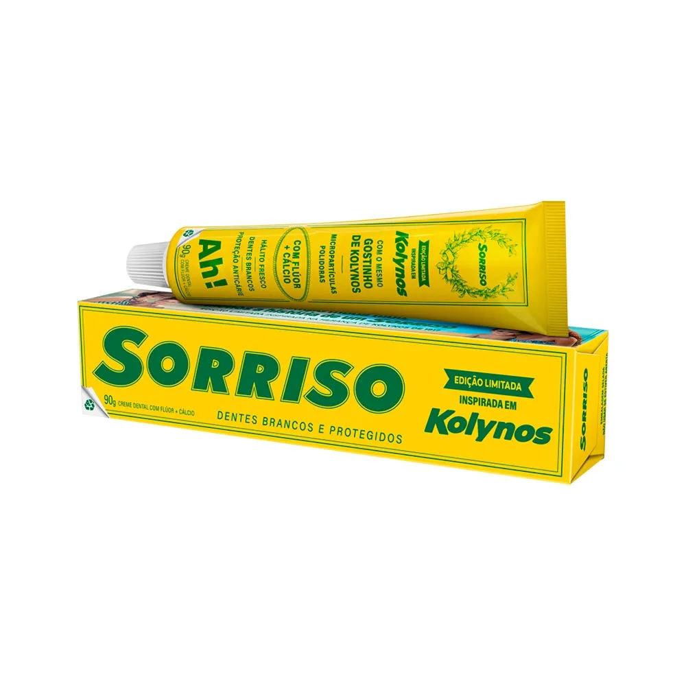 Creme Dental Sorriso Kolynos Edição Limitada 90g