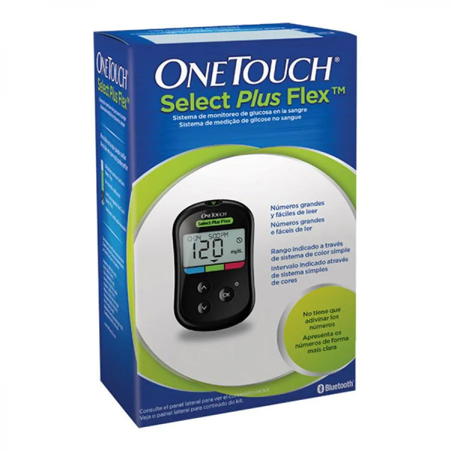Medidor De Glicemia Onetouch Select Plus Flex