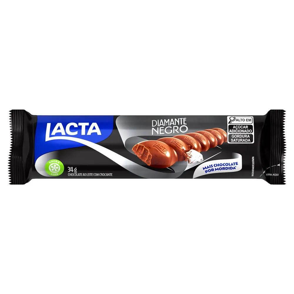 Lacta Diamante Negro 34gr