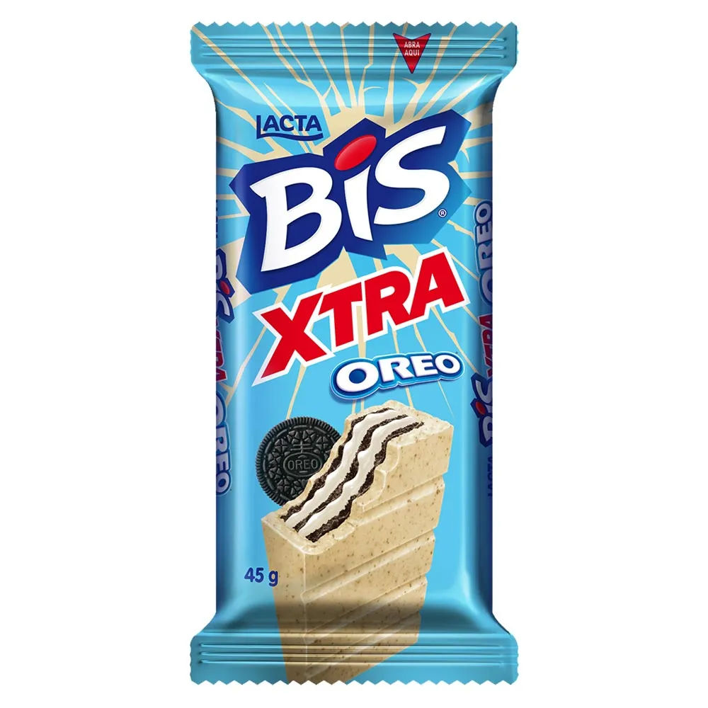 Lacta Bis Xtra 45gr Oreo