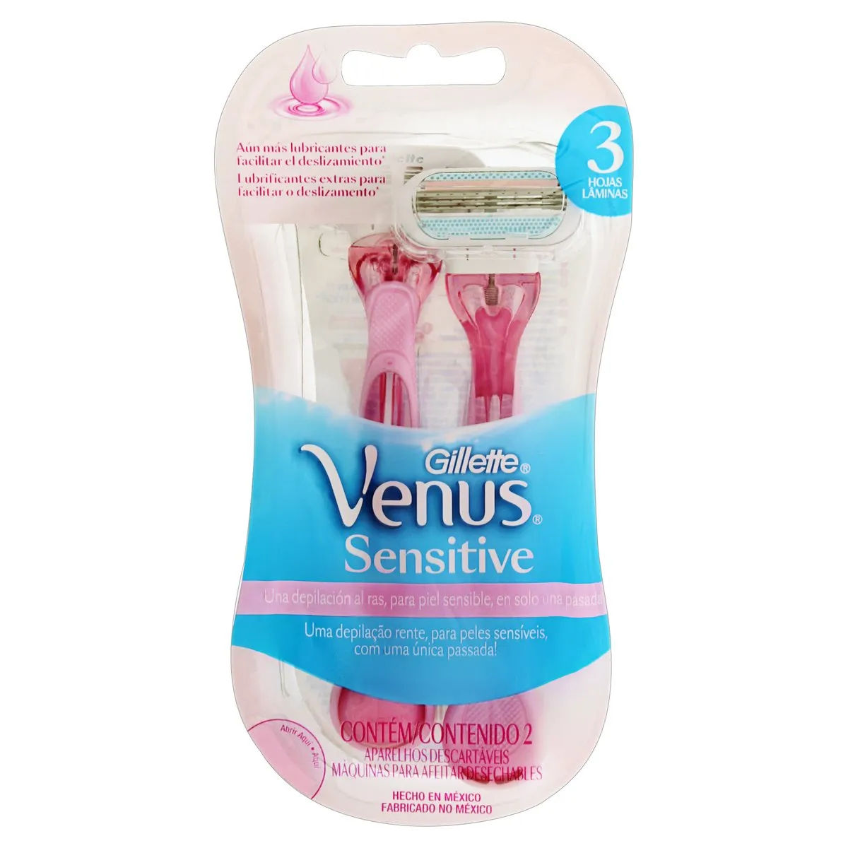 Aparelho Descartável para Depilar Gillette Venus Sensitive 2 Unidades