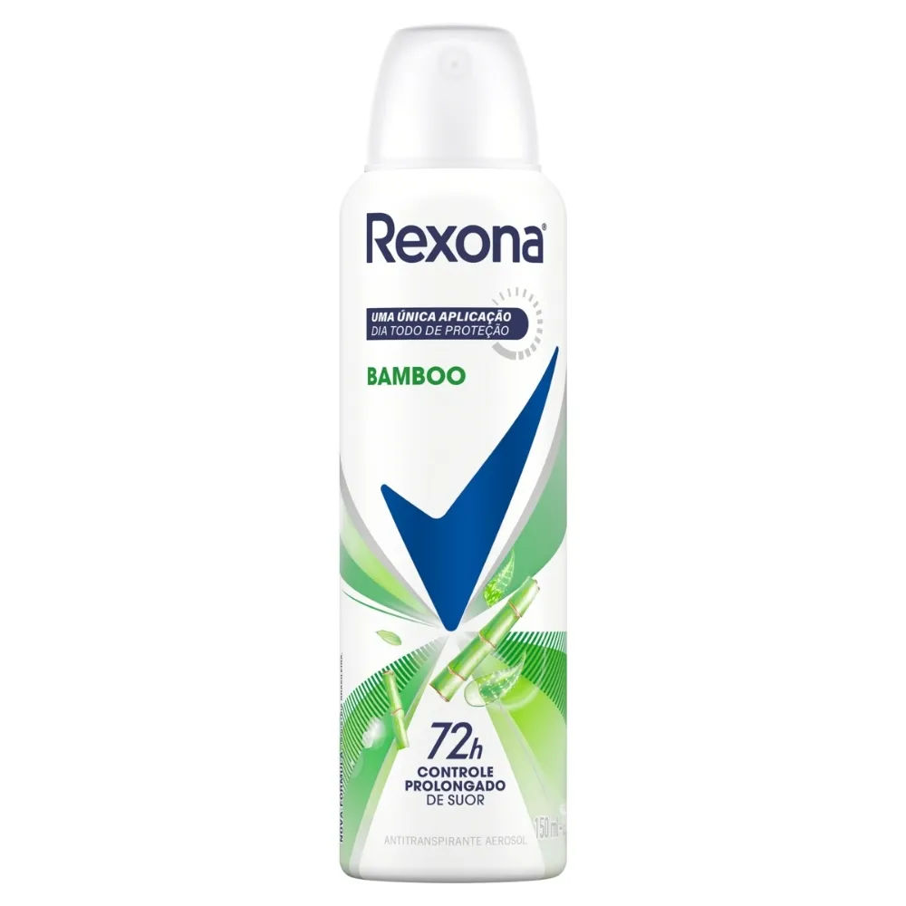 Desodorante Rexona Feminino Aerossol Bamboo 90g