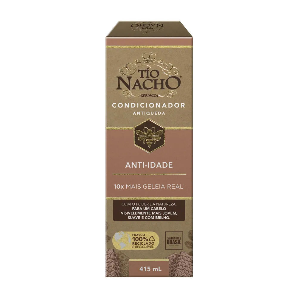 Condicionador Antiqueda Anti-idade Geleia Real Tío Nacho 415ml