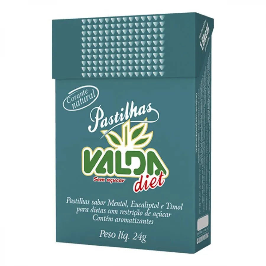 Pastilha Valda Diet 24g