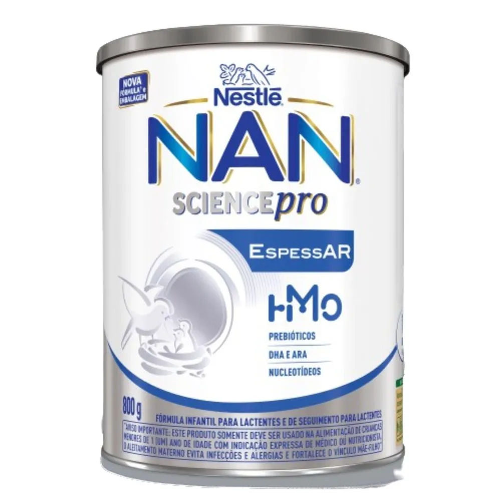 Fórmula Infantil NAN Science Pro Espessar HMO Nestlé 800g