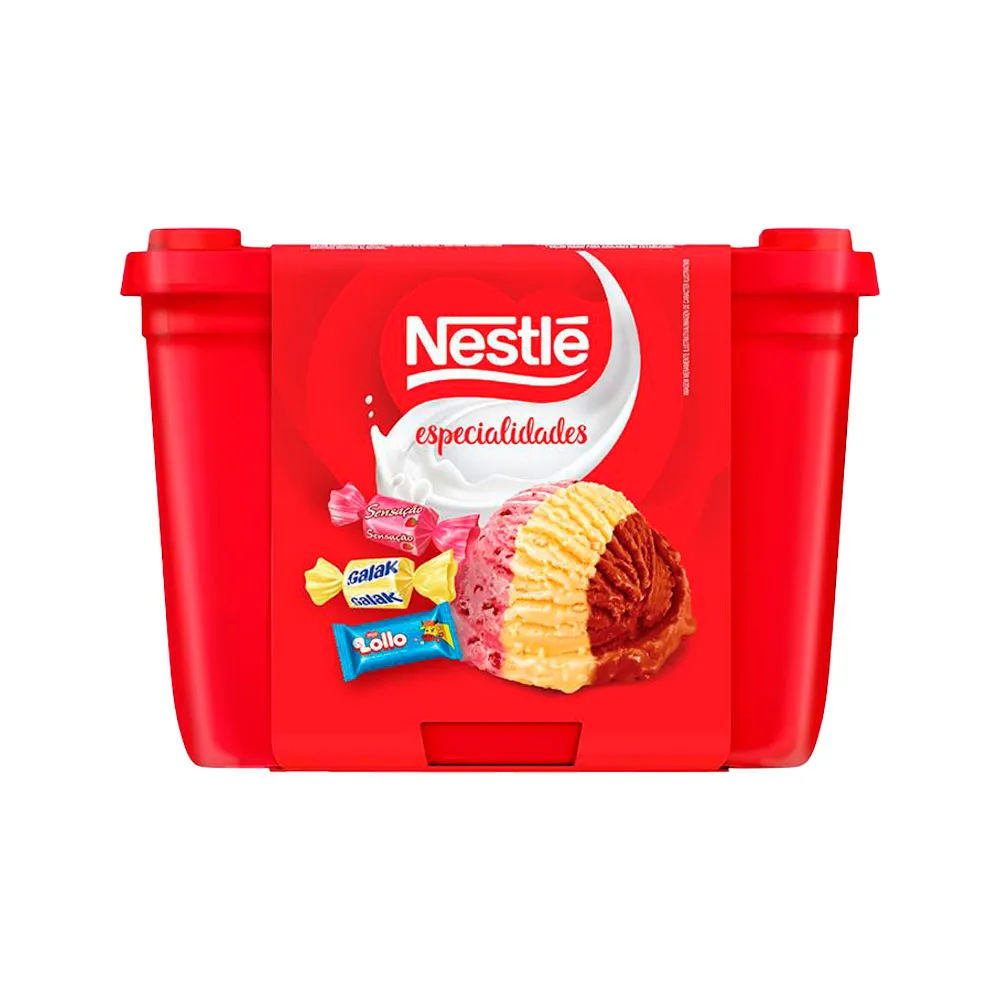 Nestle Sorvete Especialidades 1,5l Napolitano