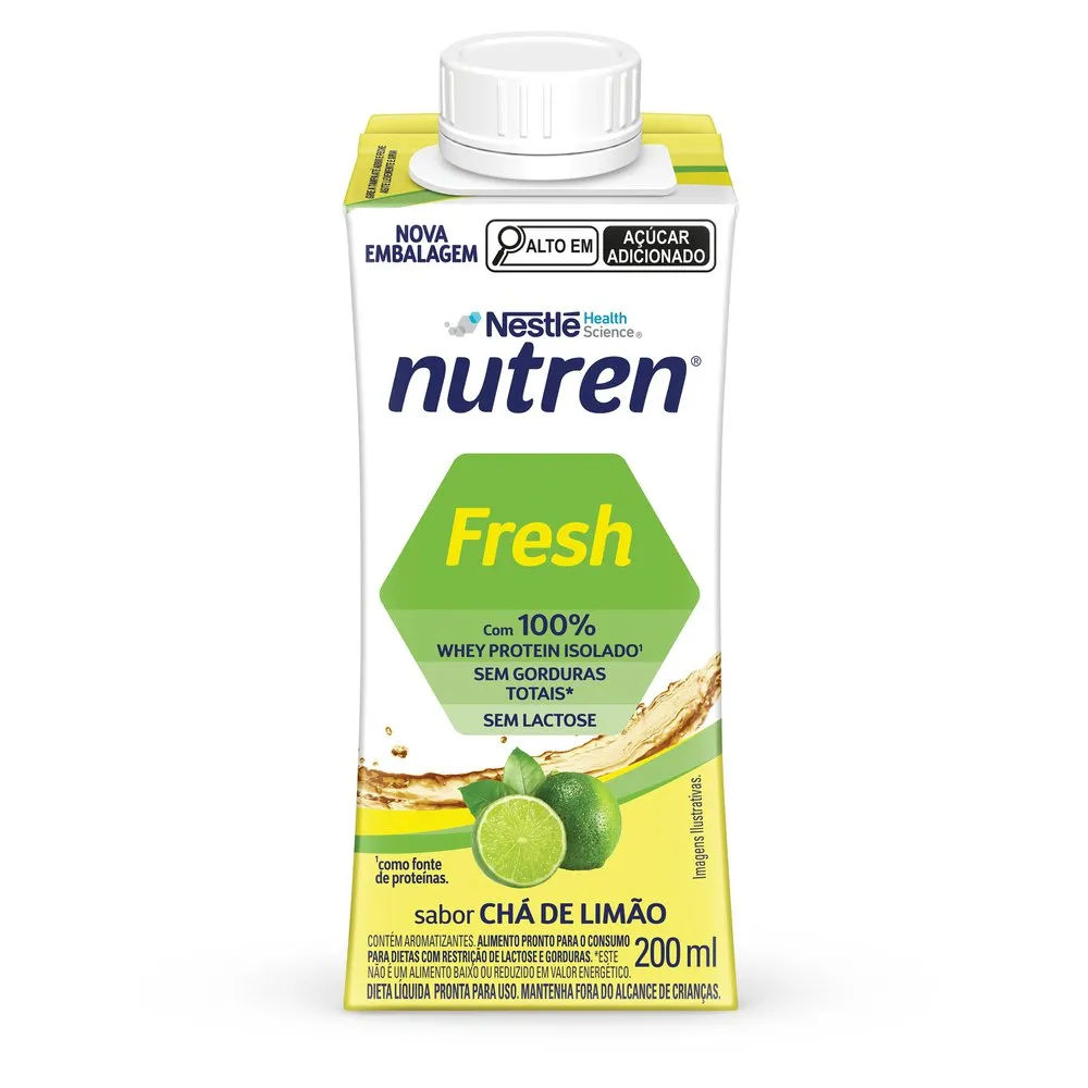 Complemento Alimentar Nutren Fresh Cha De Limao 200ml