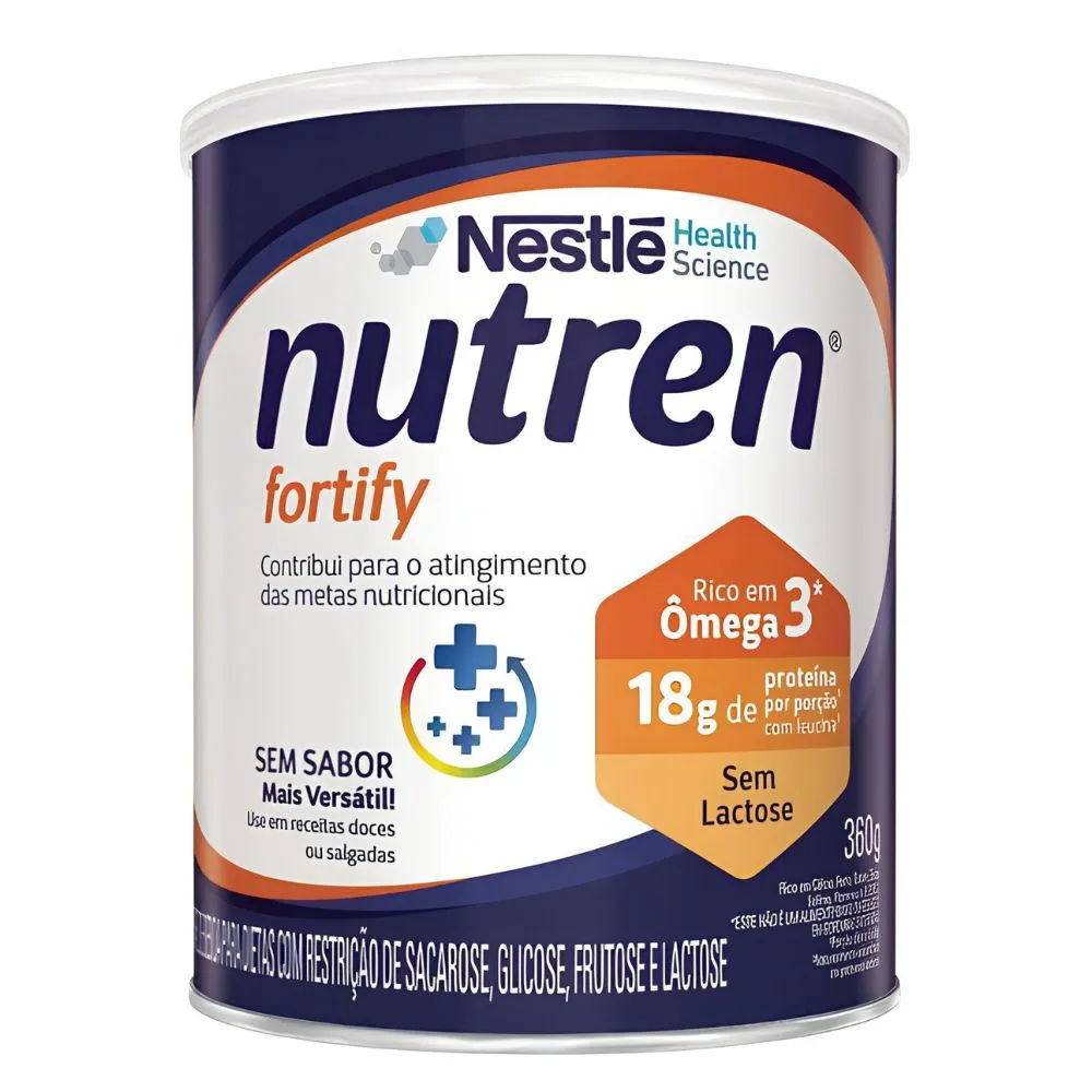 Complemento Alimentar Nutren Fortify Sem Sabor 360g