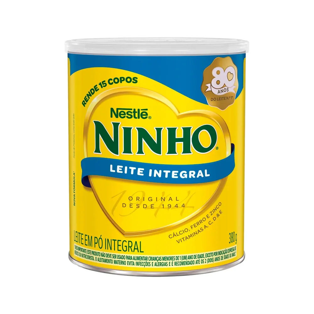 Leite em Pó Ninho Integral 380g