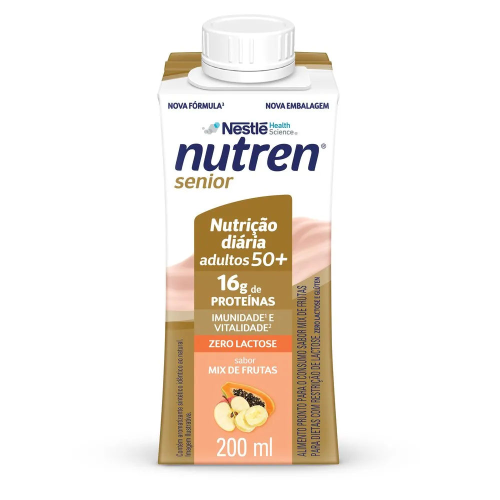 Suplemento Nutren Senior Mix de Frutas Nestlé 200ml