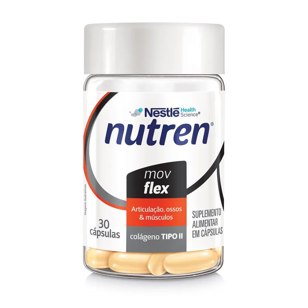 Suplemento Alimentar Nutren Mov Flex 30 Cápsulas Nestle