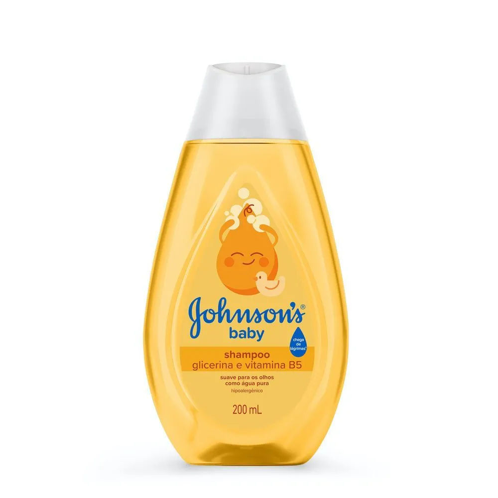 Shampoo Johnsons Baby Infantil Glicerina Regular 200ml