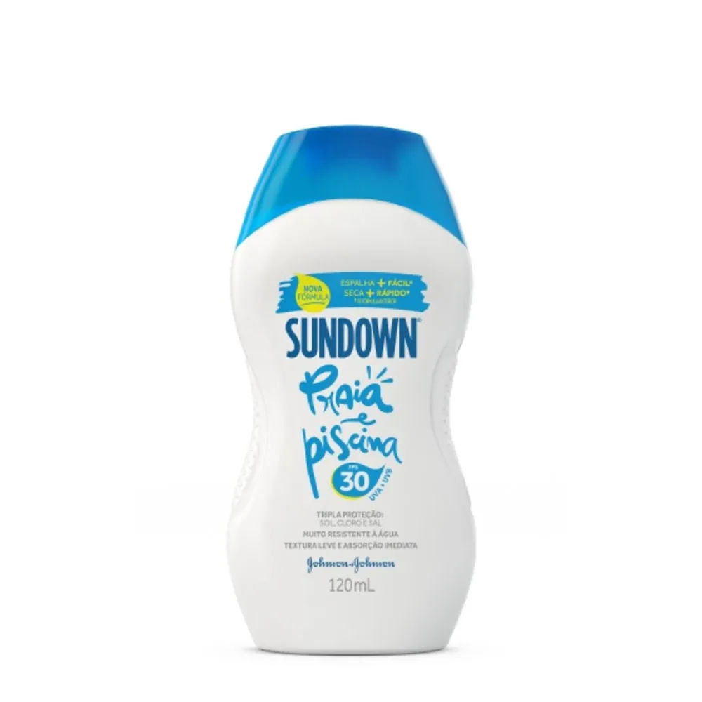 Protetor Solar Sundown Praia E Piscina 120ml Fps30