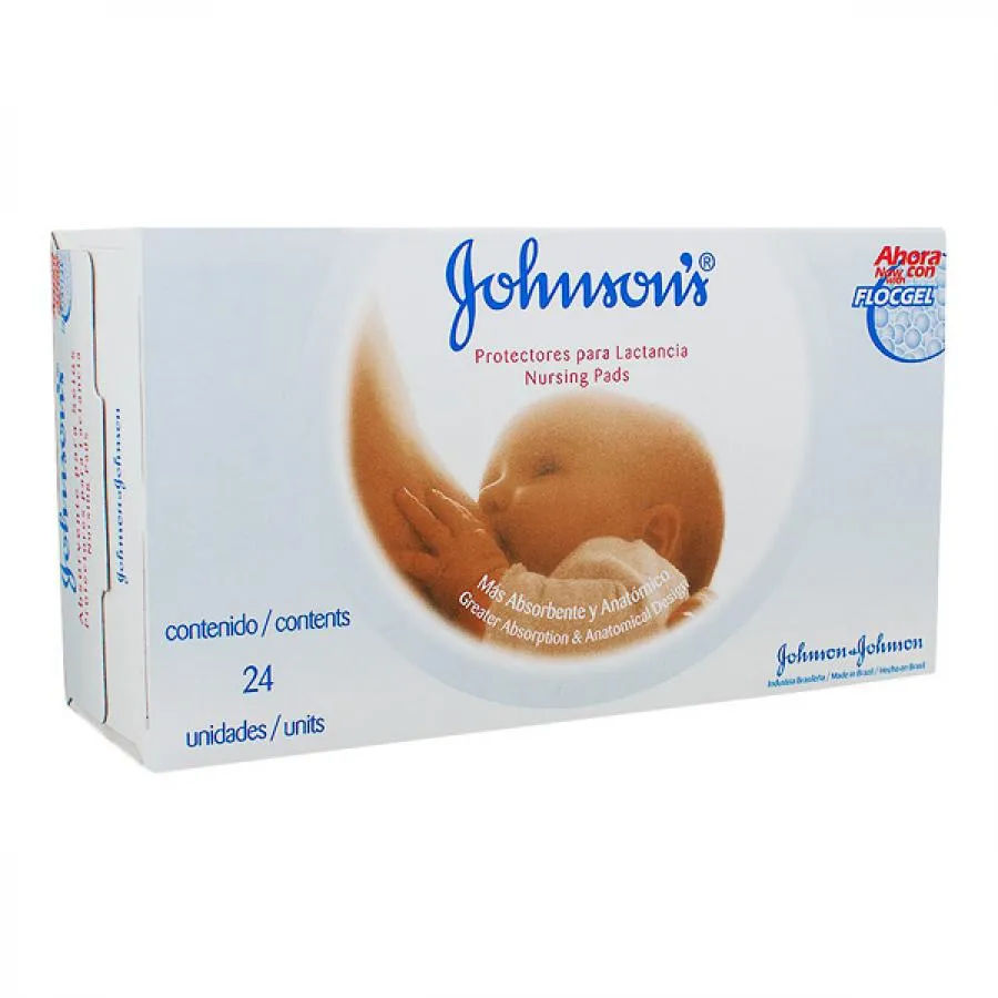 Absorvente Para Seios Johnsons Com 24 Unidades