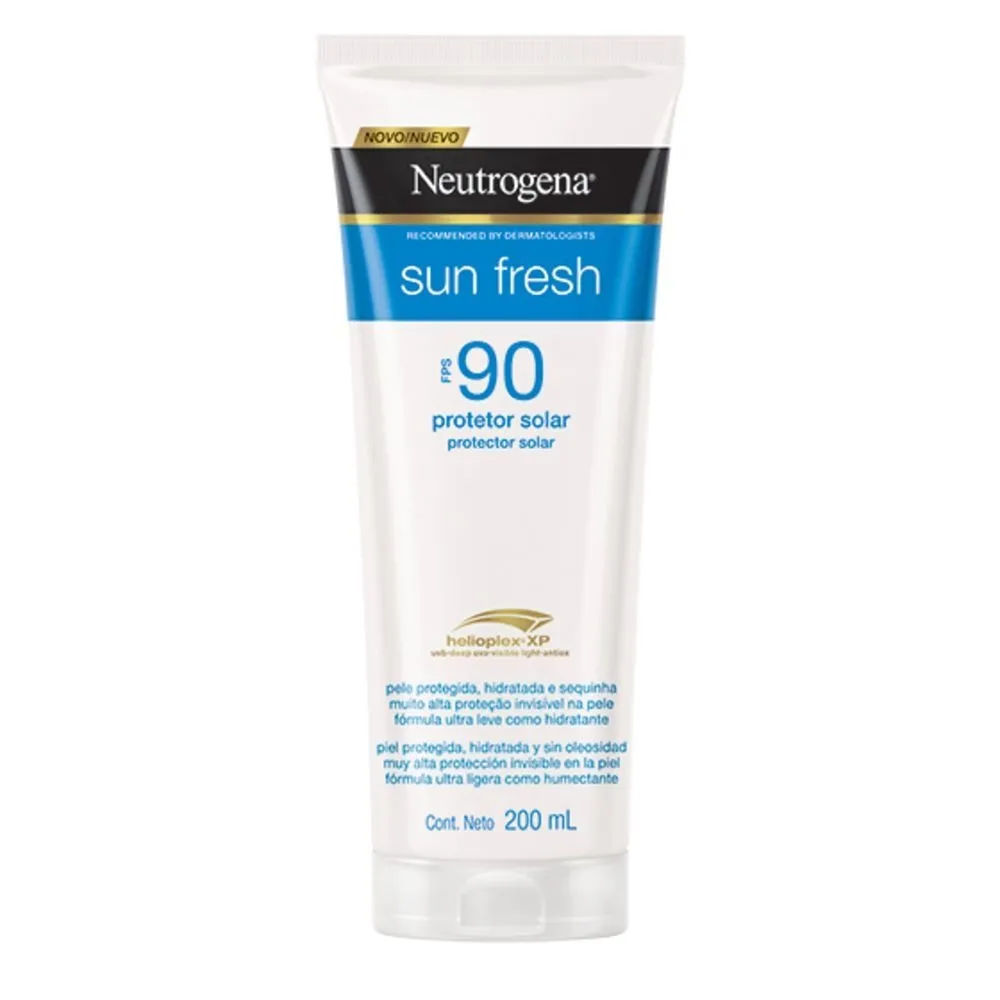 Protetor Solar Corporal Neutrogena Sun Fresh FPS 90 200ml