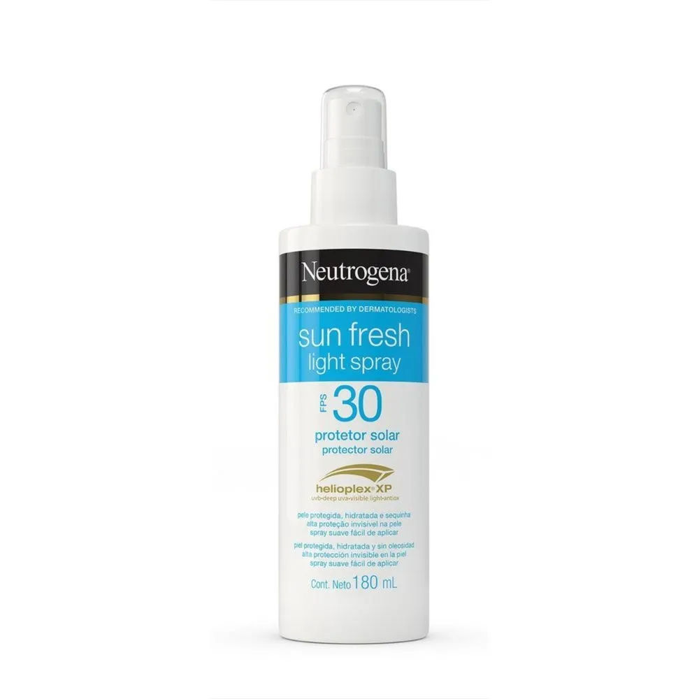 Protetor Solar Neutrogena Sun Fresh Fps30 Light Spray 180ml