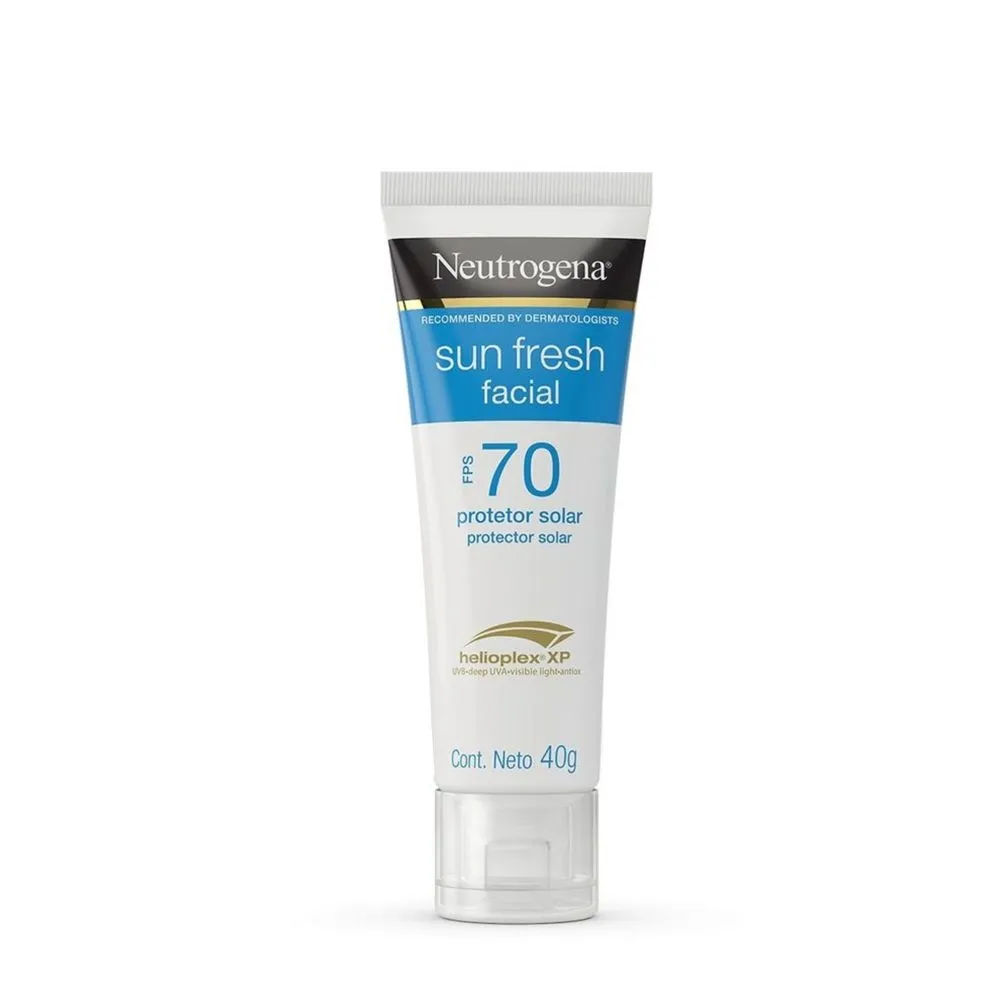 Protetor Solar Facial Neutrogena Sun Fresh FPS 70 40g