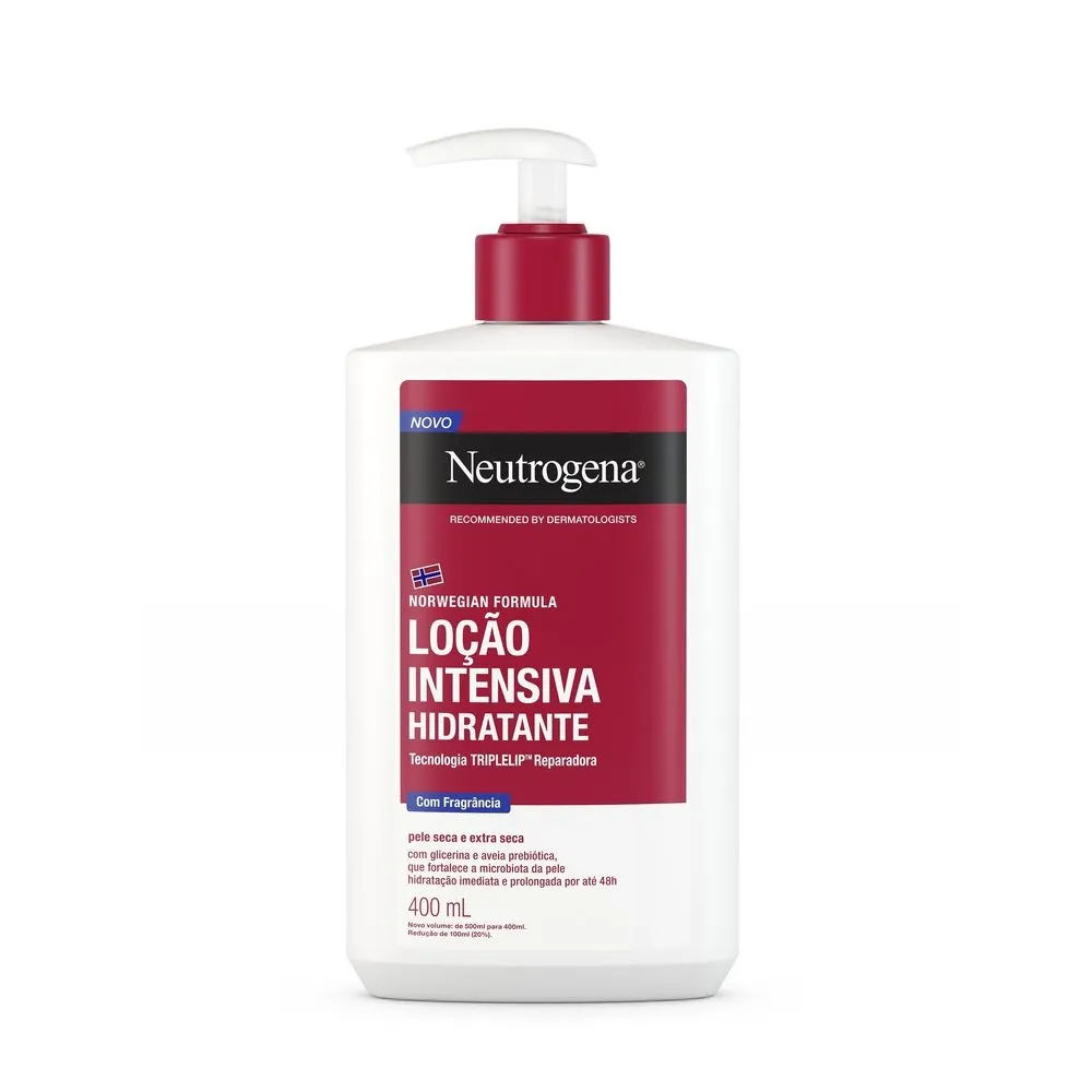 Loção Corporal Hidratante Neutrogena Norwegian com Fragrância 400ml
