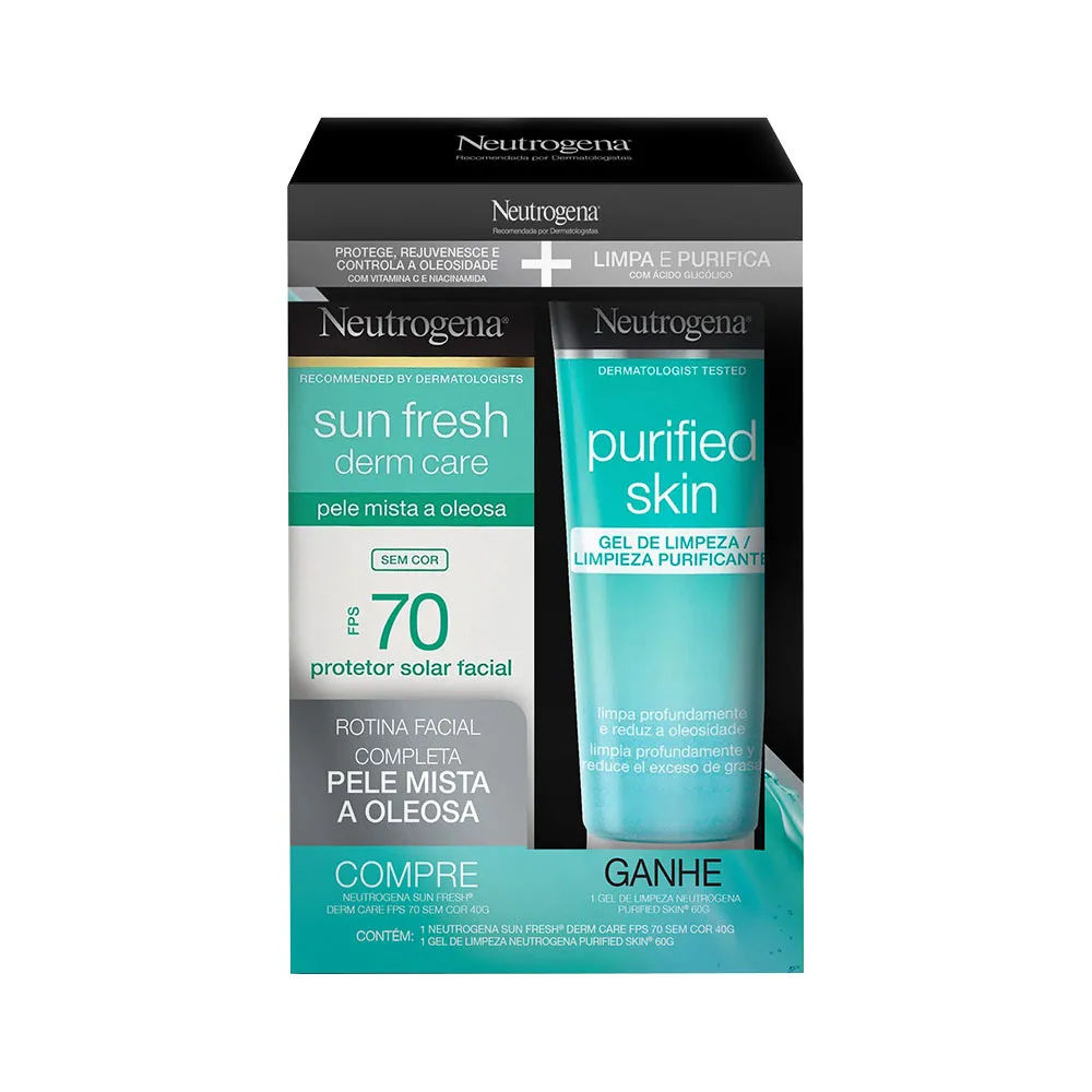 Neutrogena Sun Fresh Derm Care Protetor Solar 40g