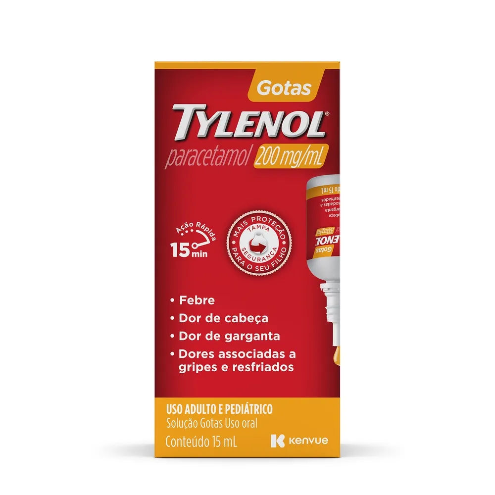 Tylenol 15ml Gotas Johnson & Johnson