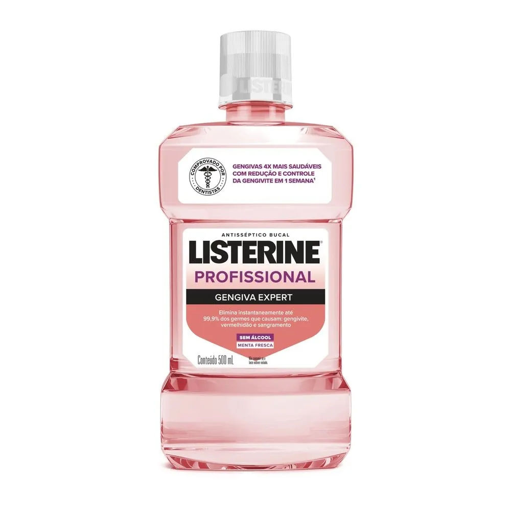 Enxaguante Bucal Listerine Gengiva Expert 500ml