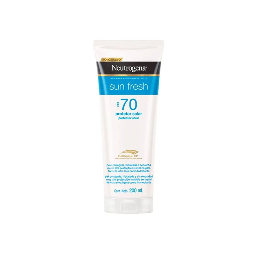 Protetor Solar Neutrogena Sun Fresh FPS 70 200ml