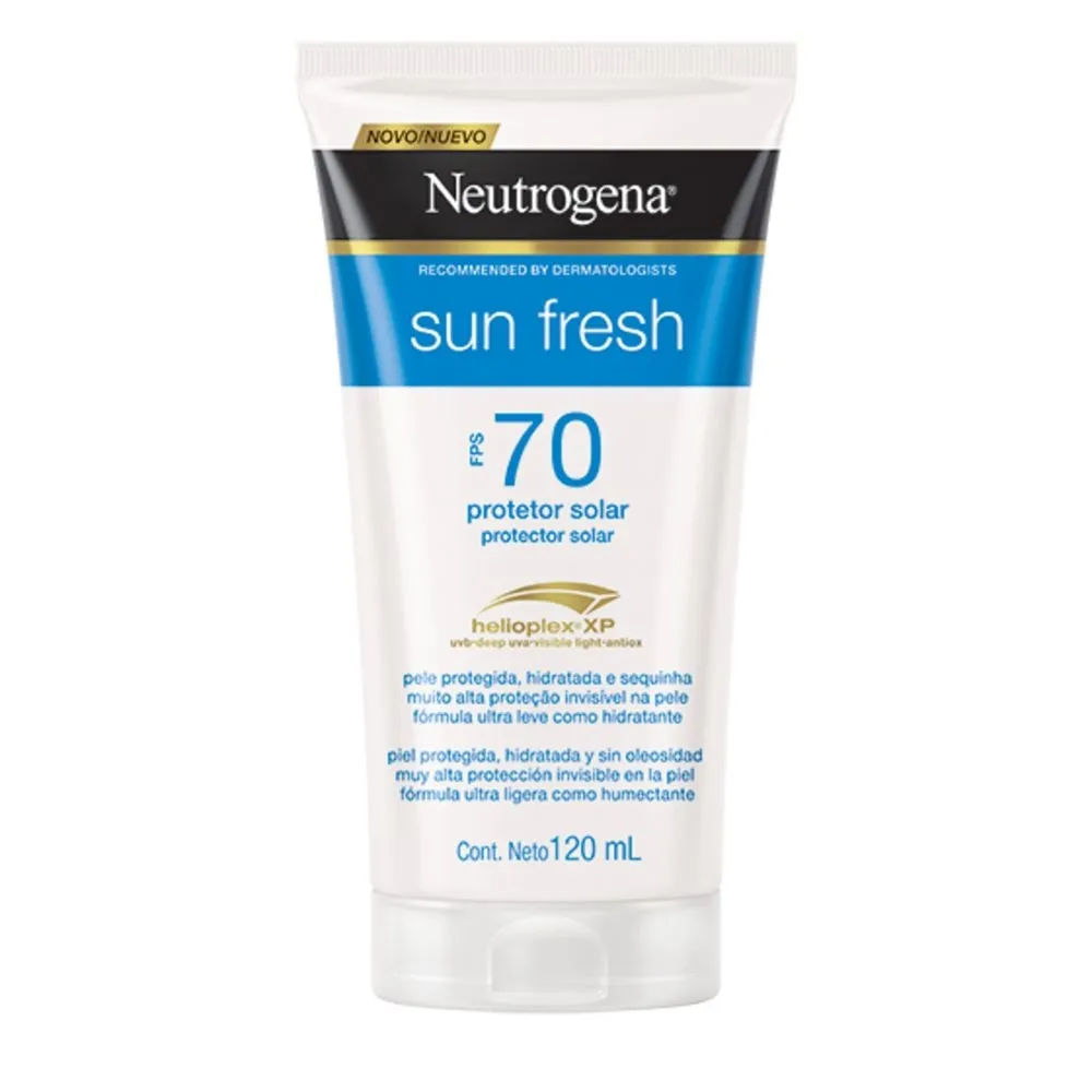 Protetor Solar Neutrogena Sun Fresh Fps70 120ml