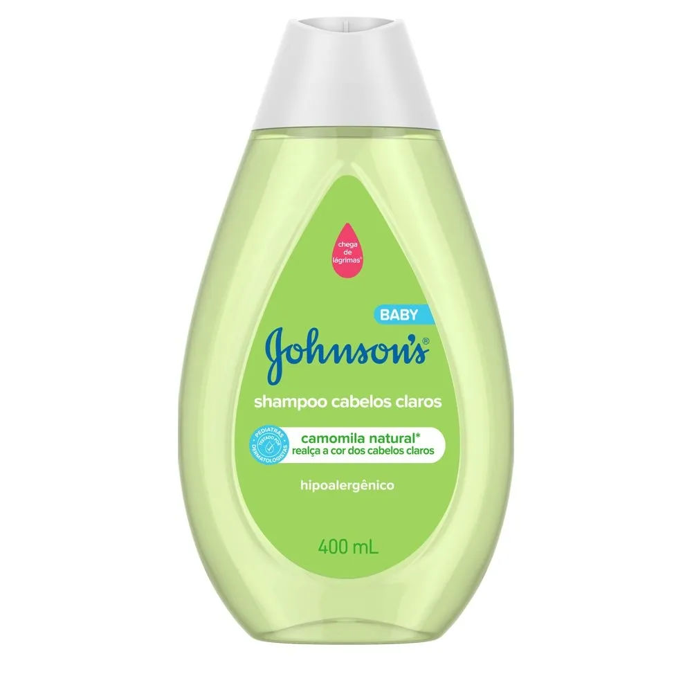 Shampoo Infantil Johnsons Baby Cabelos Claros 400ml