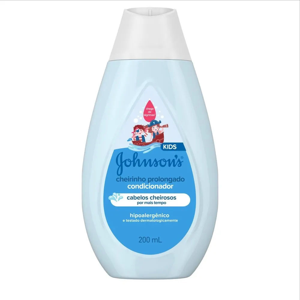 Condicionador Johnsons Kids Infantil Cheirinho Prolongado 200ml