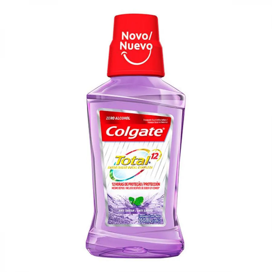 Enxaguante Bucal Colgate Total 12  Anti Tartaro 250ml