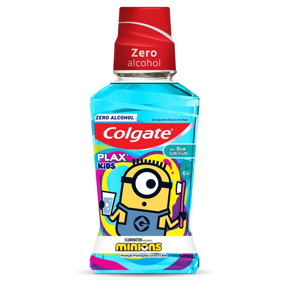 Enxaguante Bucal Infantil Colgate 250ml Minions Kids