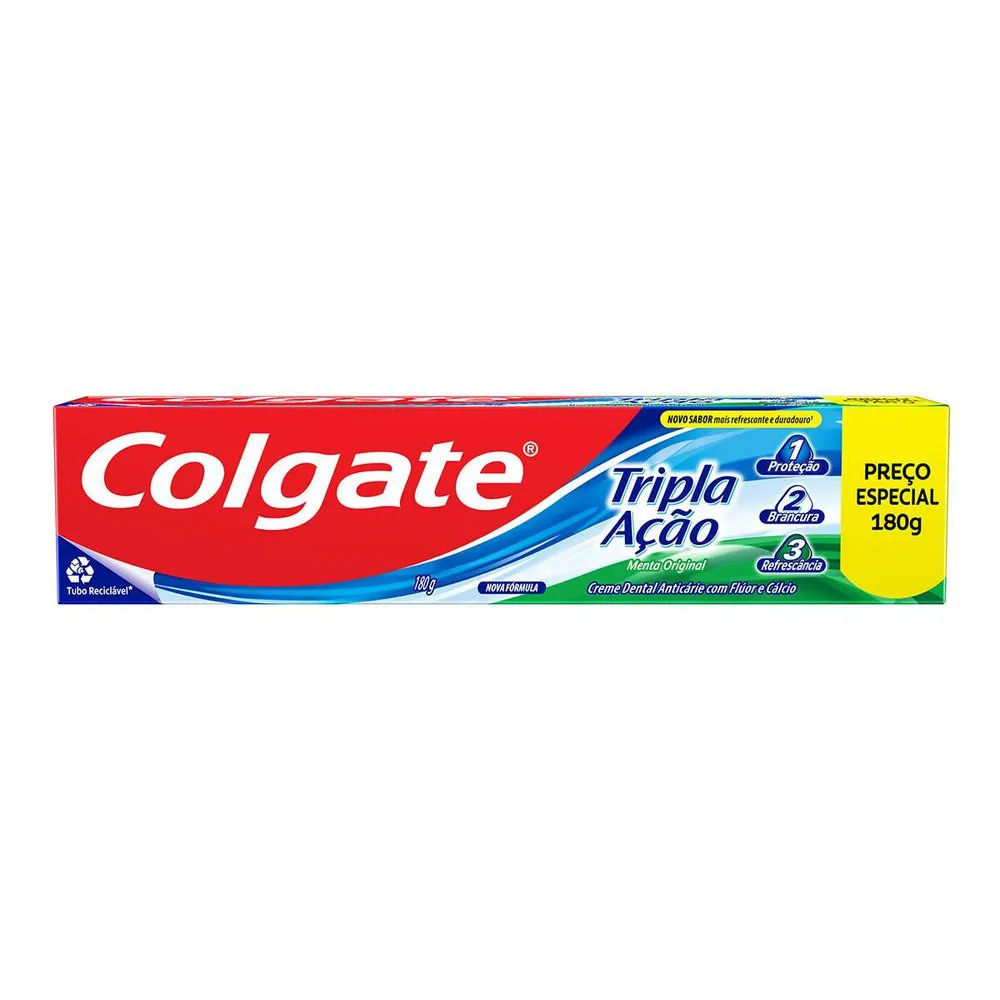 Creme Dental Colgate Tripla Ação 140g