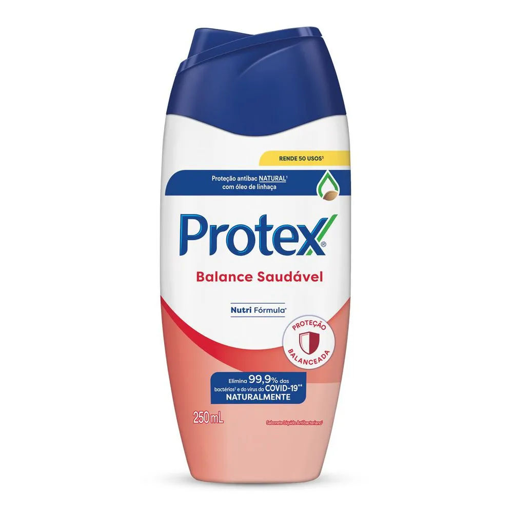 Sabonete Líquido Antibacteriano para Corpo Protex Balance 250ml