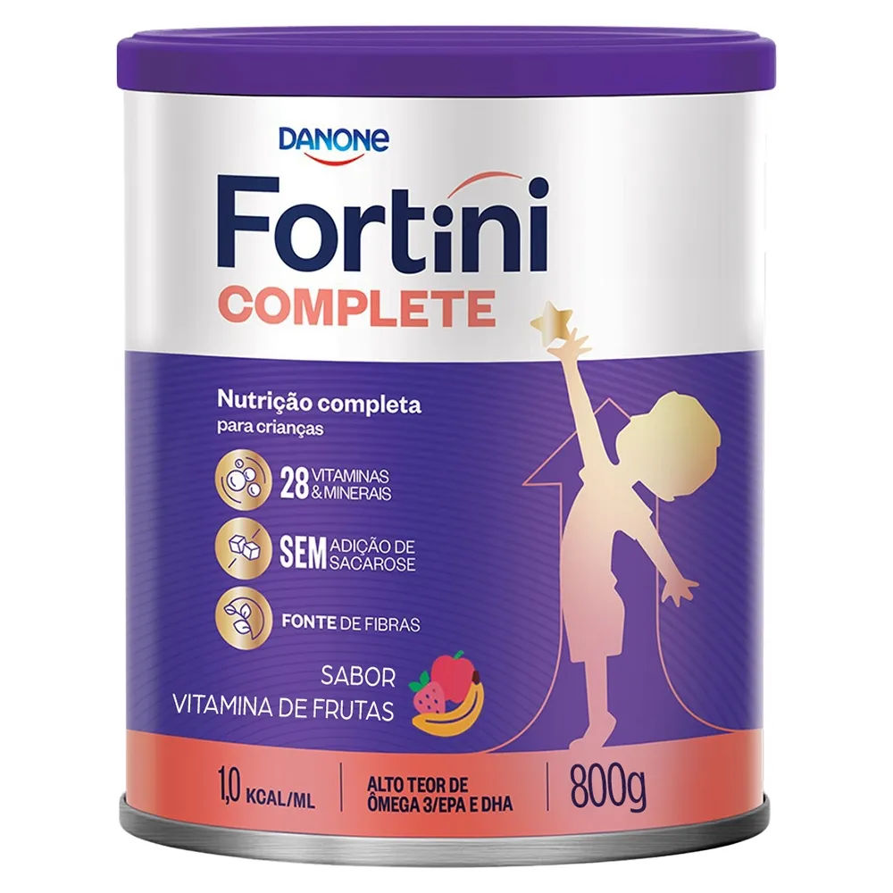 Suplemento Infantil Fortini Complete Vitamina de Frutas 800g