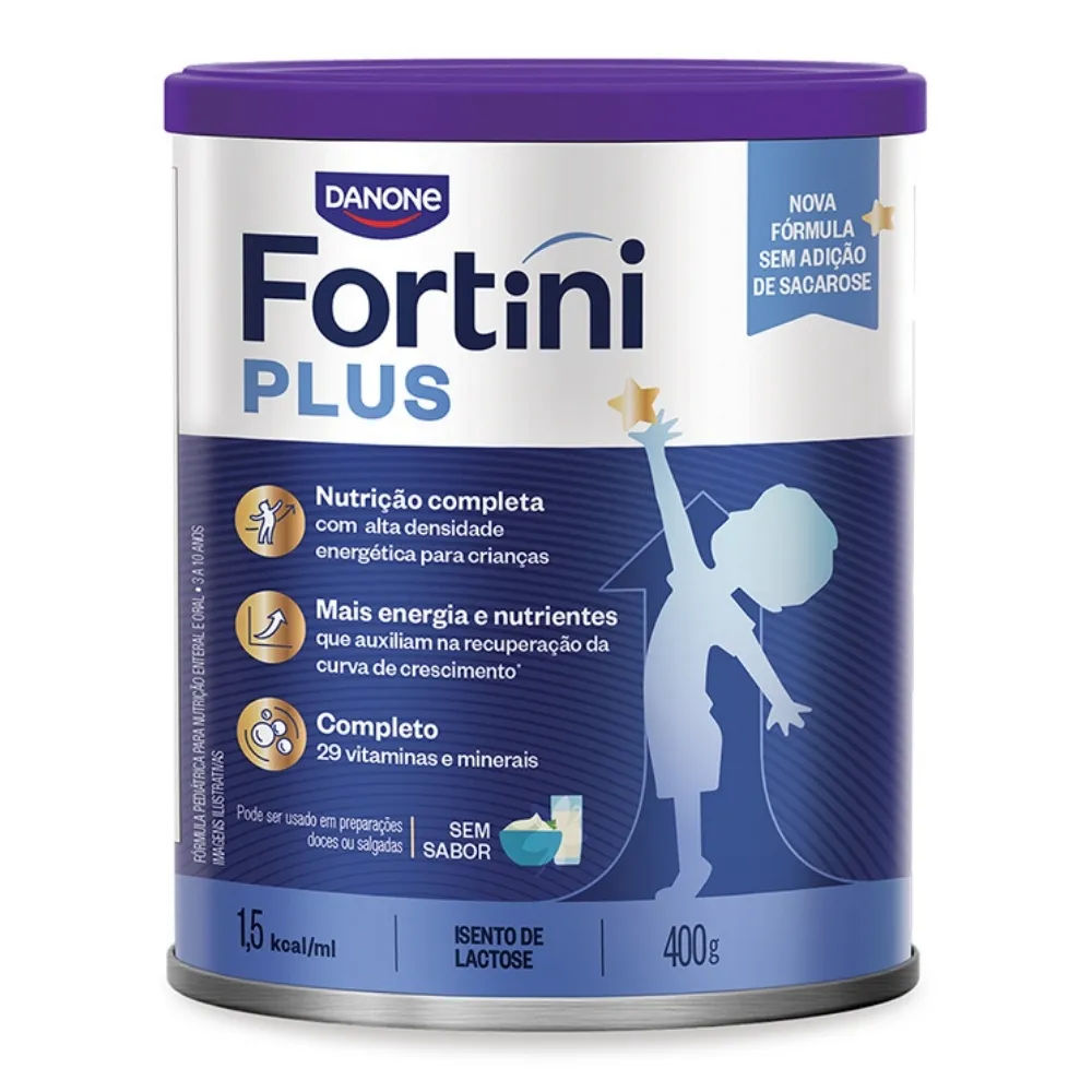 Fórmula Infantil Fortini Plus Sem Sabor 400g