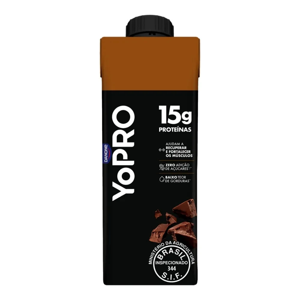 YoPRO Bebida Láctea UHT Chocolate 15g de proteínas 250ml