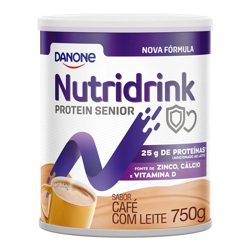 Suplemento Nutridrink Protein Senior Café Com Leite 750g