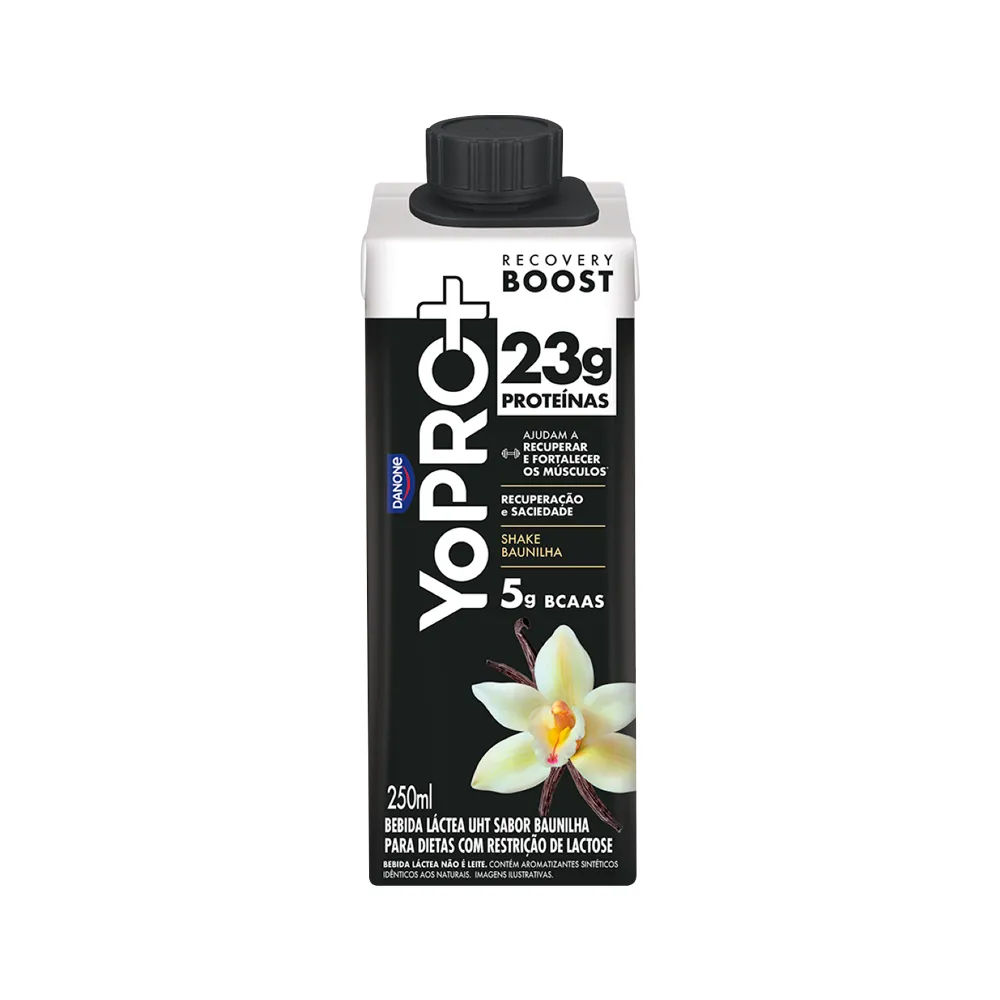 YoPRO Bebida Láctea UHT Baunilha 23g de proteínas 250ml