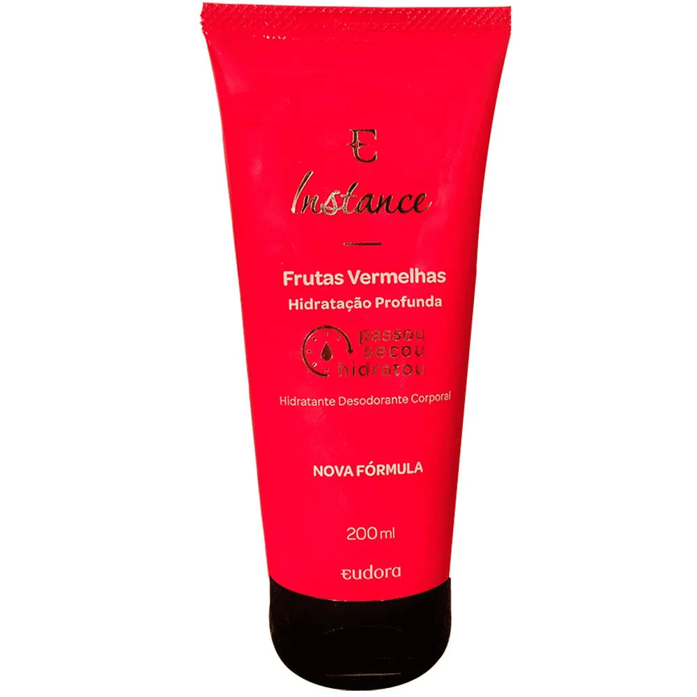 Hidratante Corporal Instance 200ml Frutas Vermelhasw